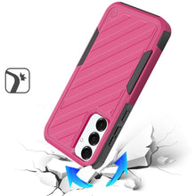 For Samsung A26 5G Case Heavy-Duty Lined Holster Phone Cover + Tempered Glass