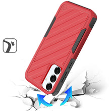 For Samsung A26 5G Case Heavy-Duty Lined Holster Phone Cover + Tempered Glass