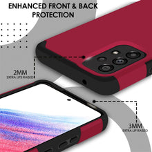 For Samsung A53 5G MetKase Heavy Duty ShockProof Hybrid Dual Layer Case Cover