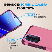For Moto G Stylus 5g (2022 Version Only) Heavy Duty ShockProof Hybrid Case Cover
