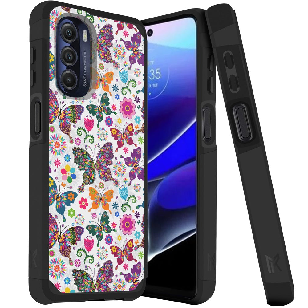 For Moto G Stylus 5g (2022 Version Only) Heavy Duty ShockProof Hybrid Case Cover