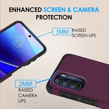 For Moto G Stylus 5g (2022 Version Only) Heavy Duty ShockProof Hybrid Case Cover
