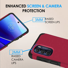 For Moto G Stylus 5g (2022 Version Only) Heavy Duty ShockProof Hybrid Case Cover