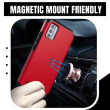 For Moto G Power 5G 2024 Case Dual Layer Shockproof Phone Cover + Tempered Glass