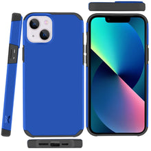 For Moto G Power 5G 2024 Case Dual Layer Shockproof Phone Cover + Tempered Glass