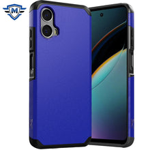 For Moto G 5G (2024) Case Dual Layer Shockproof Phone Cover + Tempered Glass