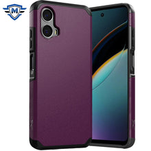 For Moto G 5G (2024) Case Dual Layer Shockproof Phone Cover + Tempered Glass
