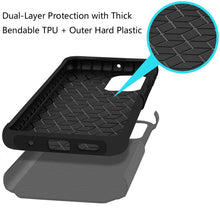 For Moto G 2025 Case Premium Dual Layer Shockproof Phone Cover + Tempered Glass