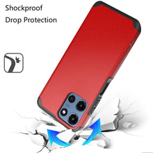 For Moto G 2025 Case Premium Dual Layer Shockproof Phone Cover + Tempered Glass