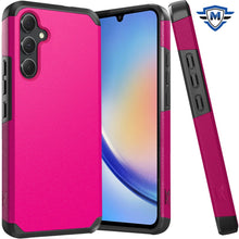 For Samsung A35 5G Case Dual Layer Shockproof Phone Cover + Tempered Glass
