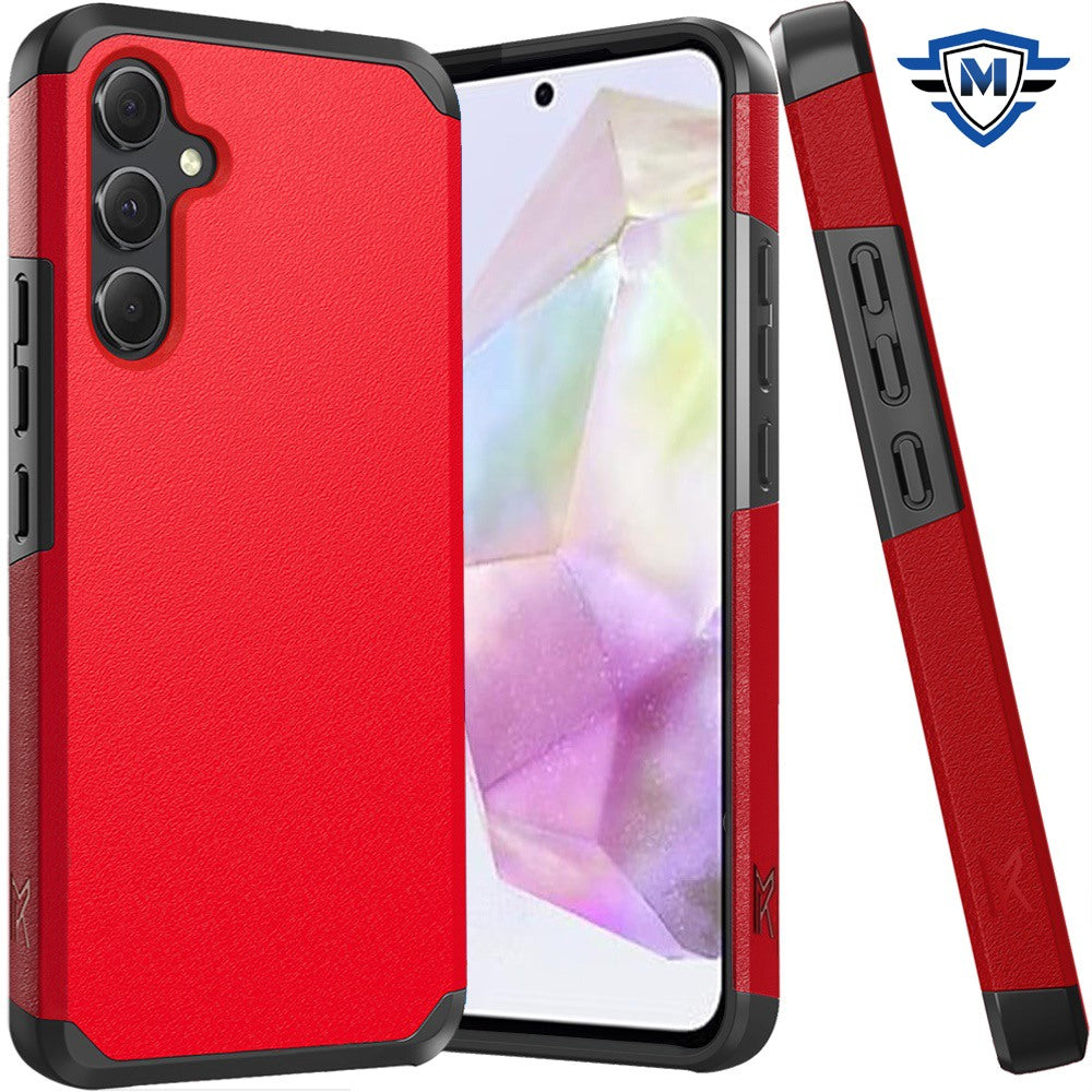 For Samsung A36 Case Premium Dual Layer Shockproof Protection + Tempered Glass