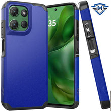 For Moto G Power 2025 Case Dual Layer Shockproof Phone Cover + Tempered Glass