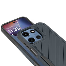 For Moto G 2025 Case Shockproof Dual Layer Lined Premium Cover + Tempered Glass