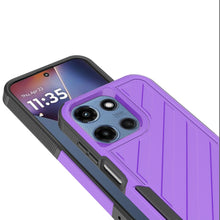 For Moto G 2025 Case Shockproof Dual Layer Lined Premium Cover + Tempered Glass