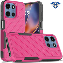 For Moto G 2025 Case Shockproof Dual Layer Lined Premium Cover + Tempered Glass