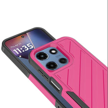 For Moto G 2025 Case Shockproof Dual Layer Lined Premium Cover + Tempered Glass