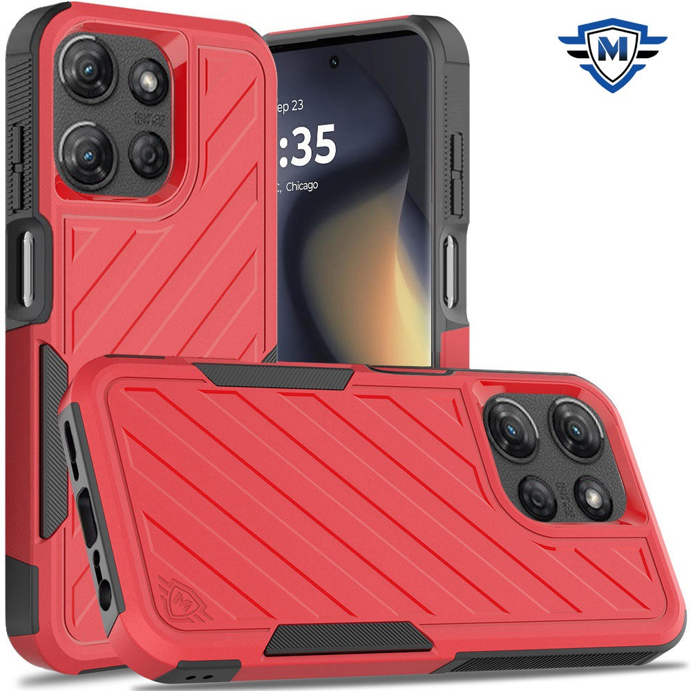 For Motorola Edge 2025 Case Shockproof Dual Layer Lined Rugged Phone Cover