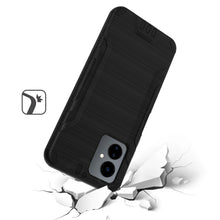 For Boost Celero 5G SC 2024 Case Premium Metallic Brushed Cover + Tempered Glass