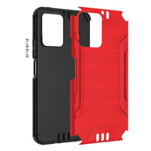 For Boost Celero 5G SC 2024 Case Premium Metallic Brushed Cover + Tempered Glass