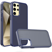 For Samsung Galaxy S24+ Plus Case Rubberized Thick Hybrid Cover w/ Metal Buttons
