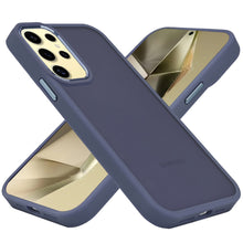 For Samsung Galaxy S24+ Plus Case Rubberized Thick Hybrid Cover w/ Metal Buttons