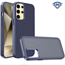 For Samsung Galaxy S24+ Plus Case Rubberized Thick Hybrid Cover w/ Metal Buttons