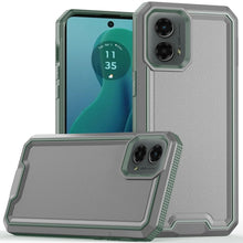 For Moto G 5G (2024) Case Strong Fused Protective Hybrid Cover + Tempered Glass