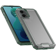 For Moto G 5G (2024) Case Strong Fused Protective Hybrid Cover + Tempered Glass