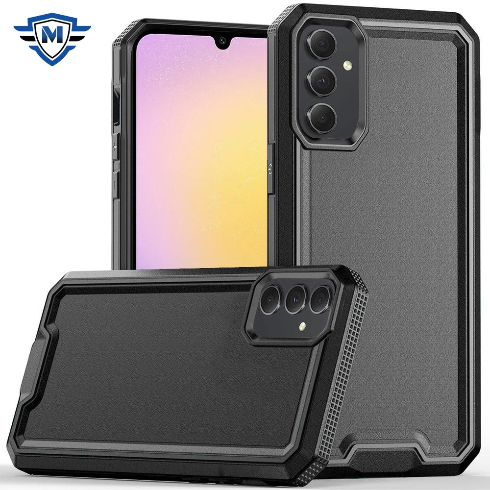 For Samsung A25 5G Case Strong Fused Protective Shockproof Cover +Tempered Glass