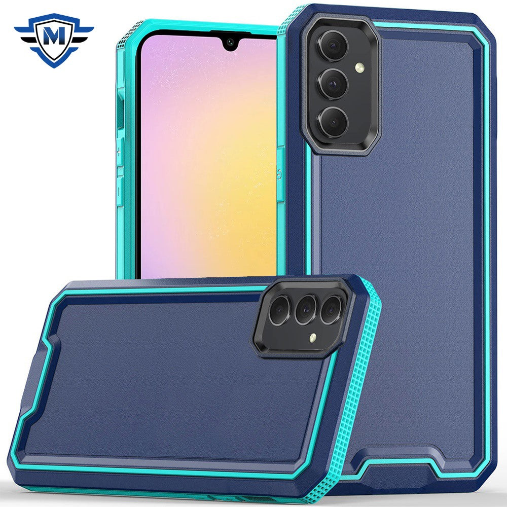 For Samsung A25 5G Case Strong Fused Protective Shockproof Cover +Tempered Glass