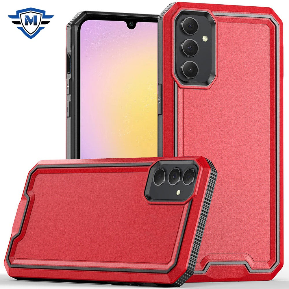 For Samsung A25 5G Case Strong Fused Protective Shockproof Cover +Tempered Glass