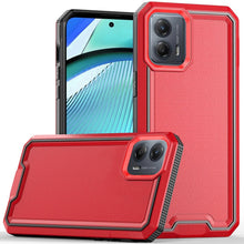 For Moto G Power 5G 2024 Case Strong Fused Protective Hybrid + Tempered Glass