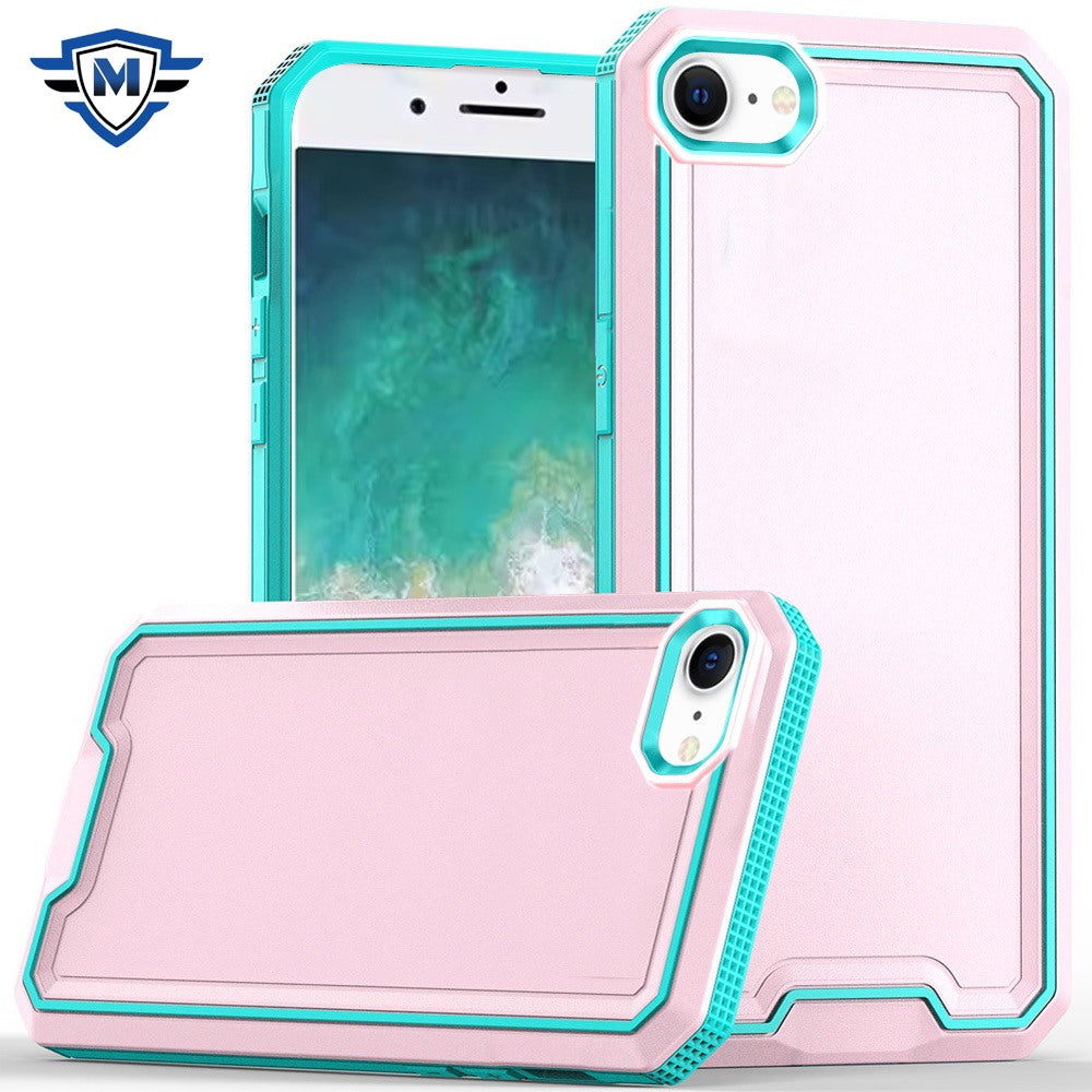 For iPhone 16e Case Strong Fused Protective Hybrid Phone Cover + Tempered Glass