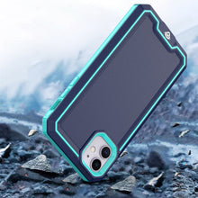 For iPhone 11 6.1 in. Case Strong Fused Protective Hybrid Cover + Tempered Glass