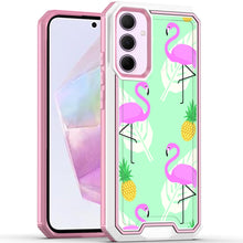 For Samsung A35 5G Case Print Design Fused Protective Cover + Tempered Glass