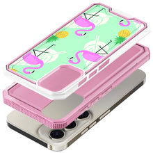 For Samsung A35 5G Case Print Design Fused Protective Cover + Tempered Glass