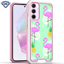 For Samsung A35 5G Case Print Design Fused Protective Cover + Tempered Glass