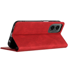 For Moto G 5G (2024) Case Luxury Soft Vegan Leather Phone Wallet +Tempered Glass