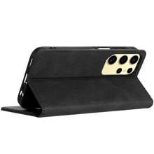 For Samsung Galaxy S24 Case Premium Soft Vegan Leather Phone Wallet Cover