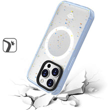 For iPhone 15 Case Magnetic Charging Iridescent Spot Cover + 2 Tempered Glass