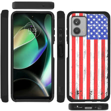 For Motorola Moto G 5G (2023) Tough Strong ShockProof MetKase Hybrid Case Cover