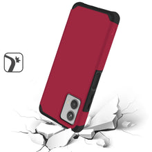 For Motorola Moto G 5G (2023) Tough Strong ShockProof MetKase Hybrid Case Cover