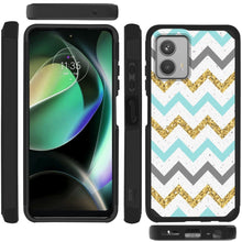 For Motorola Moto G 5G (2023) Tough Strong ShockProof MetKase Hybrid Case Cover