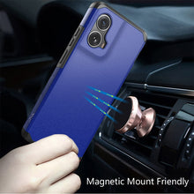 For Motorola Edge 5G (2024) Case Cover Tough Hybrid (Magnet Mount Friendly)