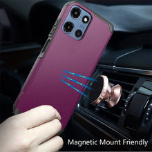 For Motorola Moto G 2025 Tough Strong Hybrid (Magnet Mount Friendly) Case Cover
