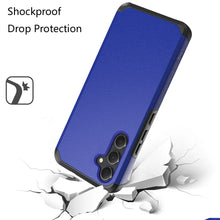 For Moto G Play 2024 Case Dual Layer Shockproof Phone Cover + Tempered Glass