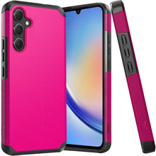 For Moto G Play 2024 Case Dual Layer Shockproof Phone Cover + Tempered Glass