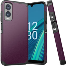 For Cricket Debut S3 Case Cover Tough Hybrid (Magnet Mount Friendly) Protection