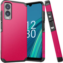 For Cricket Debut S3 Case Cover Tough Hybrid (Magnet Mount Friendly) Protection