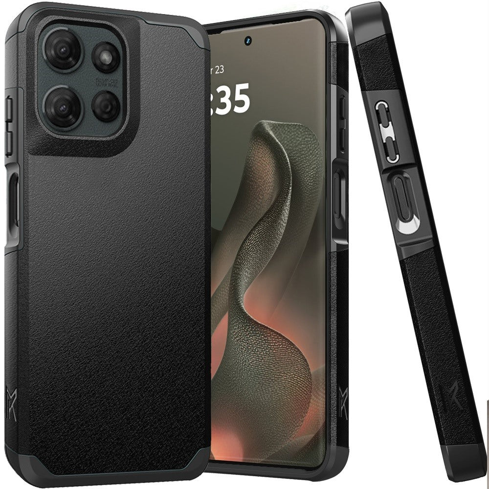 For Motorola Edge 2025 Tough Strong Hybrid (Magnet Mount Friendly) Case Cover